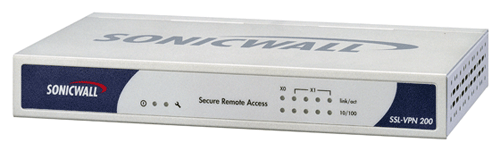 SonicWall SSL-VPN 200 Appliance