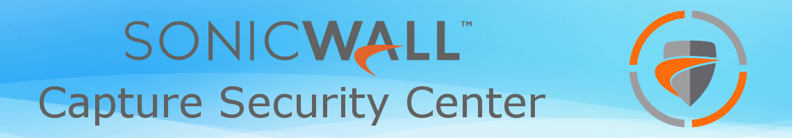 SonicWall Capture Security Center